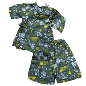 💥 Various Shapes U.S.A. Happy American Style Kimono Set 3T